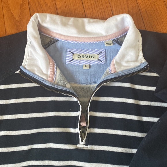 Orvis size large quarter zip - Picture 4 of 6